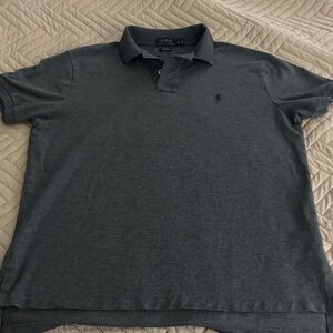 Polo by Ralph Lauren Men's Charcoal Polo Shirt